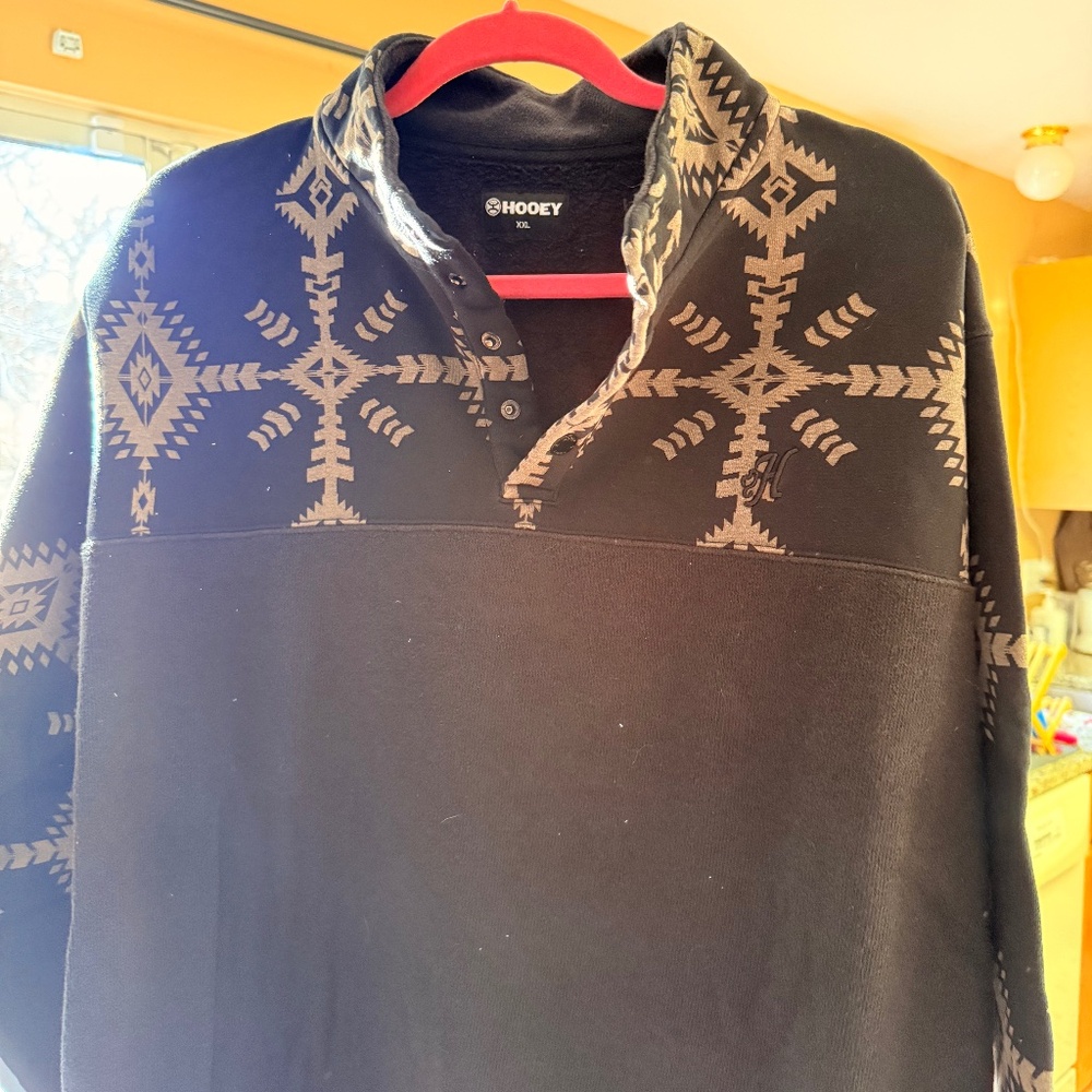 Hooey Snap Button XXL Sweatshirt
